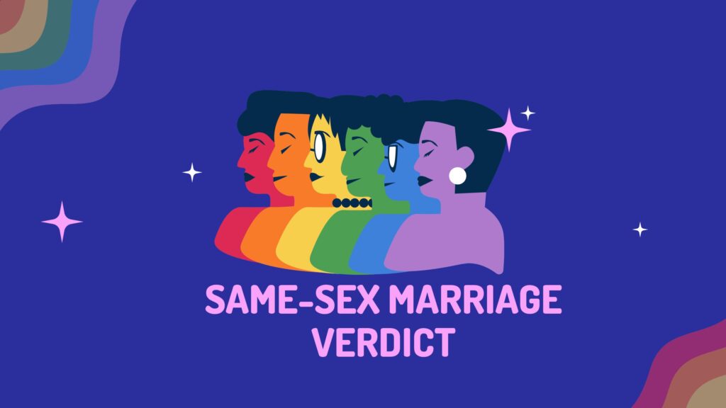 SC rules against legalizing same-sex marriage, citing lack of jurisdiction